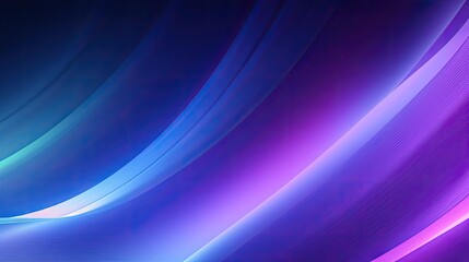 Fototapeta premium Abstract blue and purple wavy background with some smooth lines in it