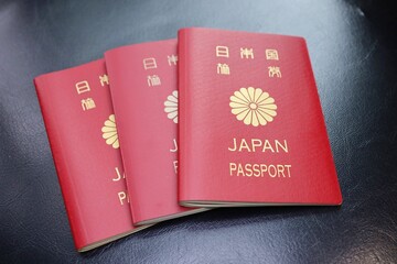 Tokyo, Japan, Jun 2023. Japanese passport.