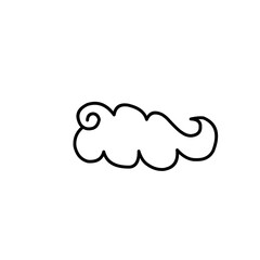 oriental cloud illustration