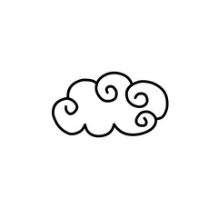 oriental cloud illustration