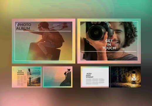Modern Photography Album Layouts