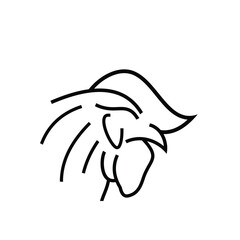 Rooster Vector Icon