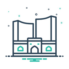 Mix icon for accommodate 