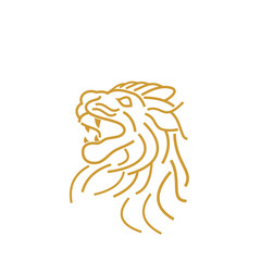 Lion Vector Icon