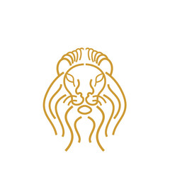 Lion Vector Icon