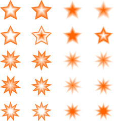 Fototapeta na wymiar Seamless Geomatric vector background Pattern in orange