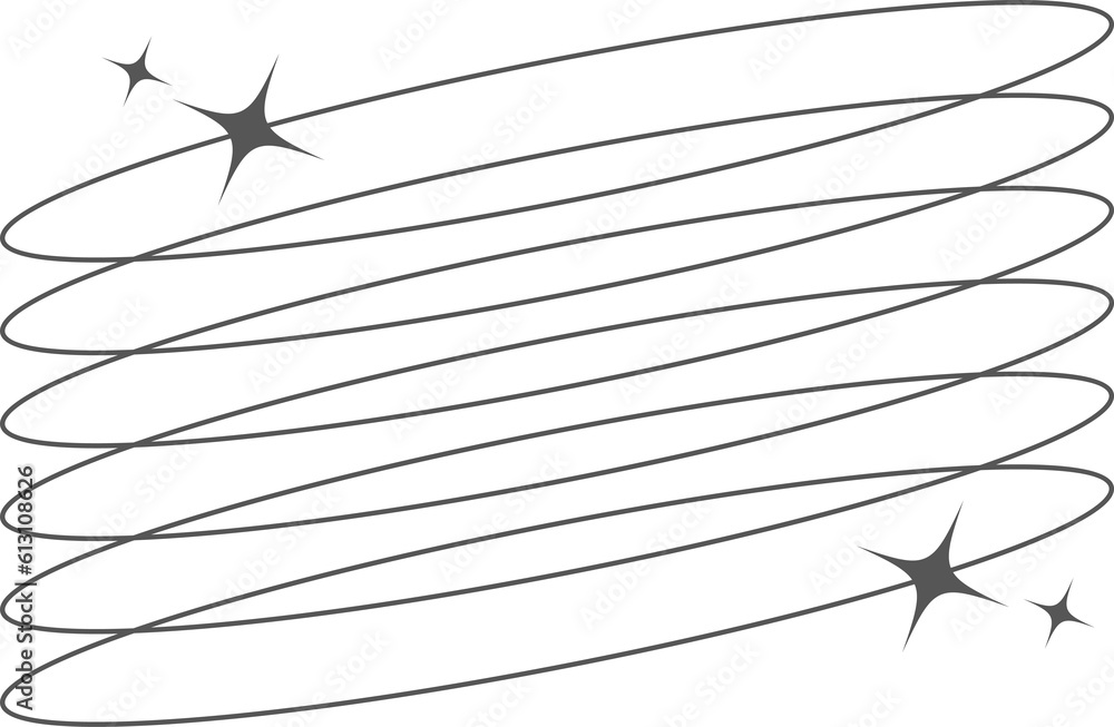 Poster aesthetic frame shape. outline minimal graphic elements with stars. abstract boho arch with sparkles