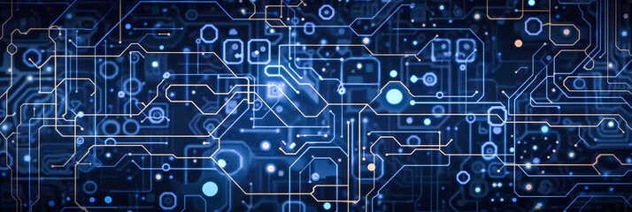 Obraz premium Neue Technologie, Künstliche Intelligenz, KI Schaft Verbindungen zwischen Informationen, Data Analyse