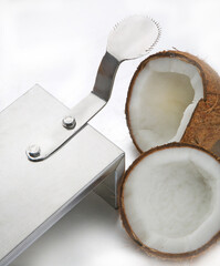 indian steel blade for coconut crushing