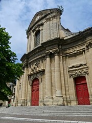 Beaucaire, May 2023 : Visit of the magnificent city of Beaucaire in Provence- View on the city