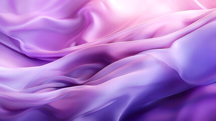 Smooth elegant purple silk or satin cloth texture. Abstract background. Banner. Generated AI