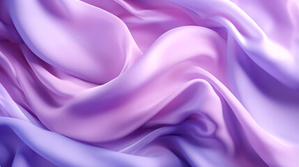 Obraz premium Smooth elegant purple silk or satin cloth texture. Abstract background. Banner. Generated AI