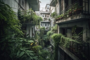 Fototapeta na wymiar Urban jungle