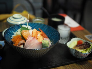 sushi on a plate in china