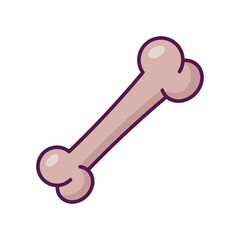 bone icon vector design template in white background