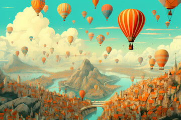 air balloon