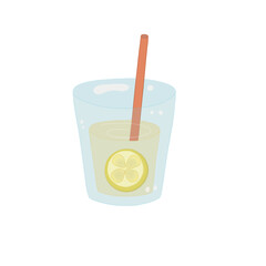 cute lemonade cartoon style