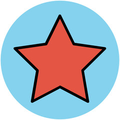 Nature Colored Vector Icons