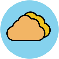 Nature Colored Vector Icons