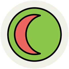 Nature Colored Vector Icons