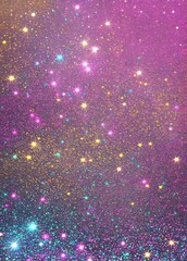 Purple glitter lights background