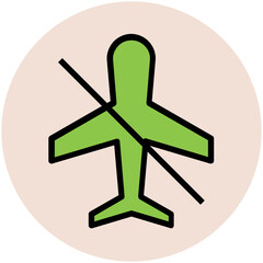 Travel Colored Vector Icons