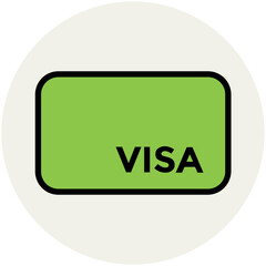 Travel Colored Vector Icons