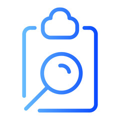 survey gradient icon