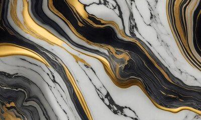  marble stone background. Graphite grain gold and silver. Fine texture geological wallpaper Generative Ai