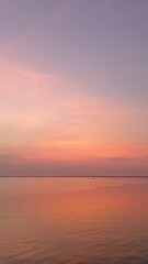 Fototapeta premium sunset over the sea