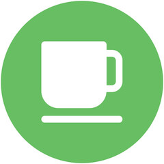 Check out flat icon of teacup 