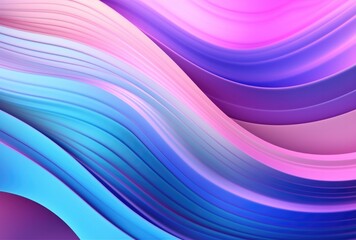 Abstract futuristic vibrant neon coloured waves texture background. Generated with AI technology.