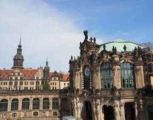 Fototapeta na wymiar Zwinger palace