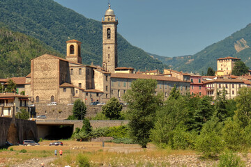 Bobbio medieval village in the province of Piacenza.