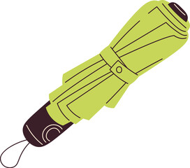 Folded Umbrella Accessory