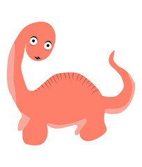 Colorful Dinosaurs Vector, Elements and Symbol
