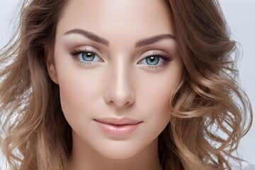 Fototapeta premium portrait of a woman. generative ai