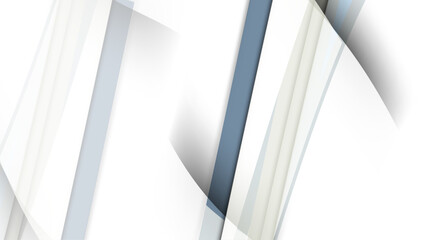 Modern gray wavy background. Minimalist geometrical design banner