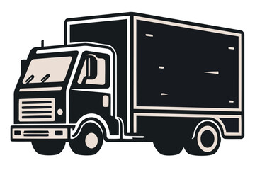colorless truck illustration