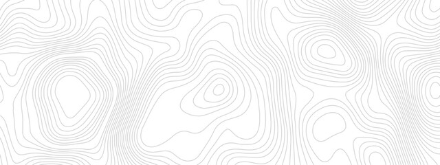 Abstract topographic wavy curve line background. Topography map pattern, Geographic curved relief. Topographic lines background. Vector illustration.