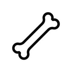 Bone Thin line icon - Medical Health - EDITABLE STROKE - EPS Vector