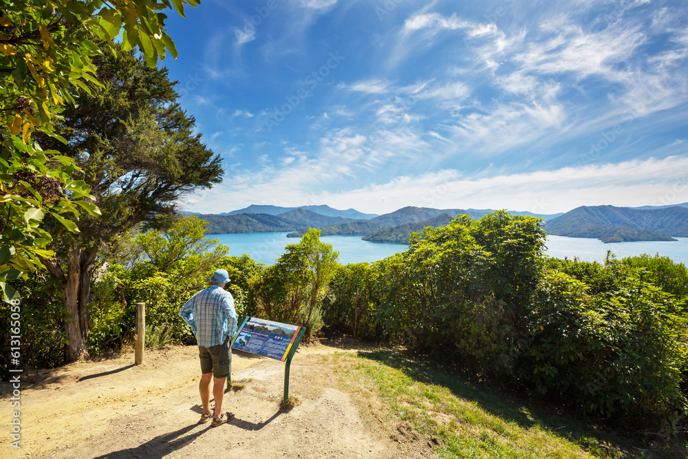 Sticker Hike in New Zealand