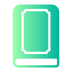 book gradient icon
