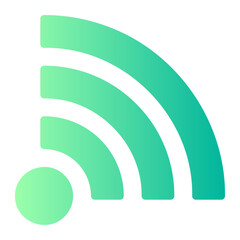 rss gradient icon