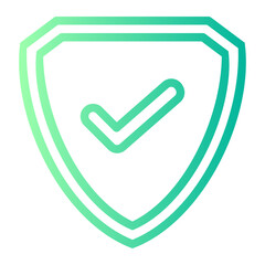 shield gradient icon