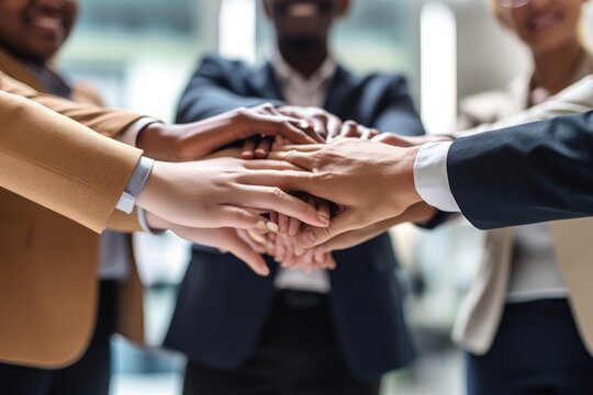  Group Handshake Embracing Collaboration Generative AI