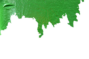 White cement walls, old, dirty and cracked surfaces with white background.