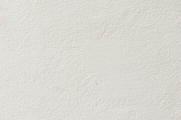 Fototapeta premium Empty blank concrete white rough wall for background and texture. Beautiful white cement wall plastered surface background pattern. Clean white wall advertising backdrop.
