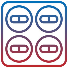 pills line icon,linear,outline,graphic,illustration