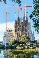 Sagrada Familia Church in Barcelona, Spain